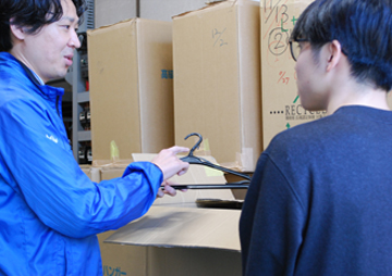 町工場応援プロジェクトの様子